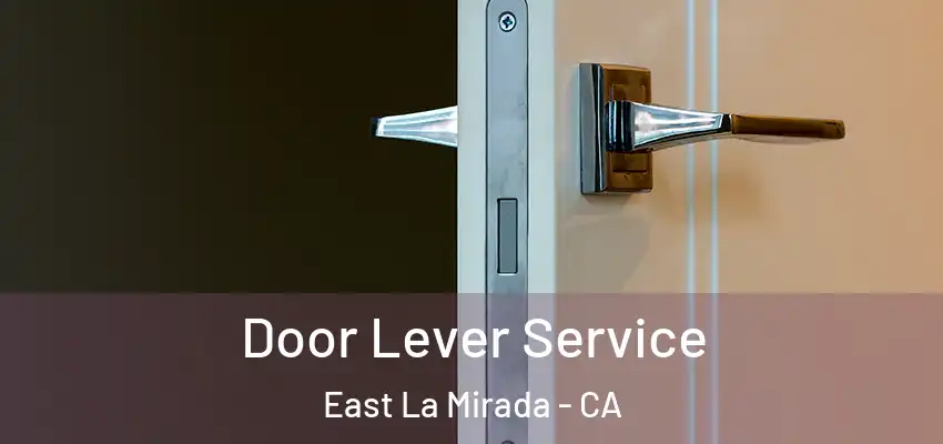  Door Lever Service East La Mirada - CA